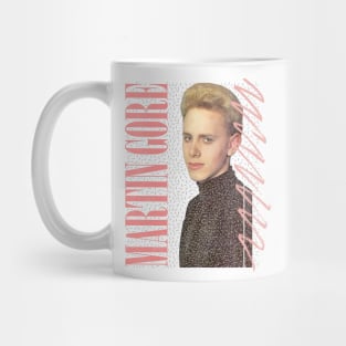 Martin Gore / 80s Aesthetic Retro Fan Design Mug